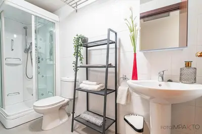 Un baño de #10OCA7 - Apartamento en Vista Alegre