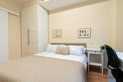 Cama o camas de una habitación en #10OCA7 - Apartamento en Vista Alegre