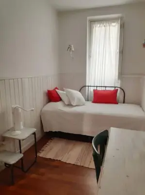 Cama o camas de una habitación en Precioso piso en zona centro - Alcalá1