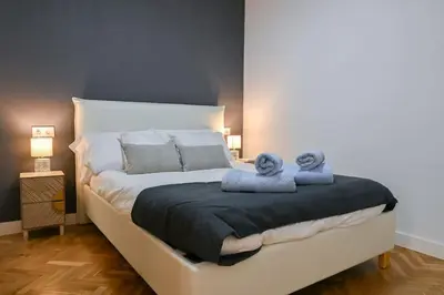 Cama o camas de una habitación en For You Rentals Apartamento TEMPORAL céntrico de dos dormitorios SIL27