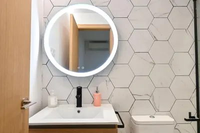 Un baño de For You Rentals Apartamento TEMPORAL céntrico de dos dormitorios SIL27