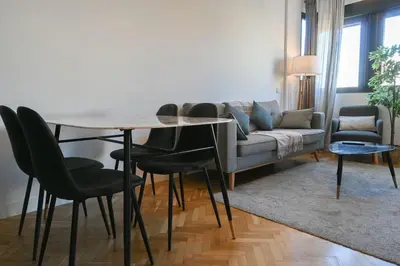 Zona de estar de For You Rentals Apartamento TEMPORAL céntrico de dos dormitorios SIL27