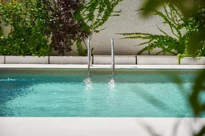 Piscina en o cerca de Apartamentos Juan Bravo