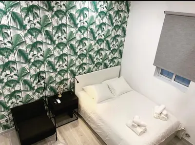 Zona de estar de Loft II en Madrid