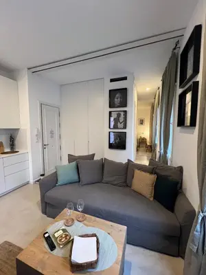 Zona de estar de Flatiron apartment II