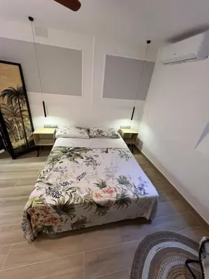 Cama o camas de una habitación en MyHouseSpain - Nuevo apartamento en Chamberí