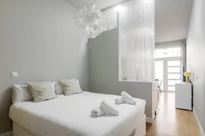 Cama o camas de una habitación en Charming Lucero