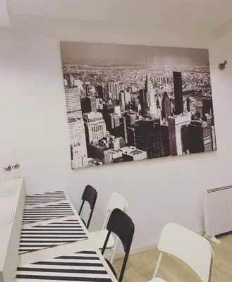 Zona de estar de Loft I en Madrid