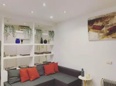 Zona de estar de Loft I en Madrid