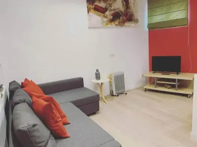 Una televisión o centro de entretenimiento en Loft I en Madrid
