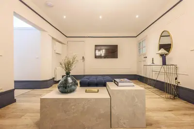 Zona de estar de Apartamento de diseno en Gran Via -No ascensor-