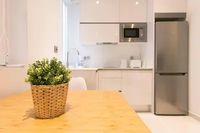 Una cocina o zona de cocina en En el Corazón de Madrid, Museos