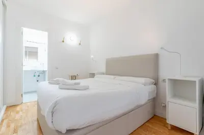 Cama o camas de una habitación en Cozy and Bright-1Bedroom 1Bathroom-Las Letras