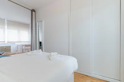 Cama o camas de una habitación en Cozy and Bright-1Bedroom 1Bathroom-Las Letras