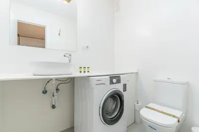 Un baño de Cozy and Bright-1Bedroom 1Bathroom-Las Letras