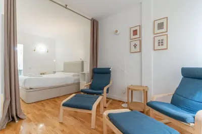 Cama o camas de una habitación en Cozy and Bright-1Bedroom 1Bathroom-Las Letras
