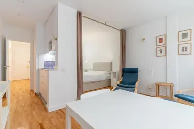 Cama o camas de una habitación en Cozy and Bright-1Bedroom 1Bathroom-Las Letras