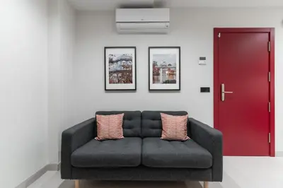 Zona de estar de LAUREL-MintyStay Apartments 2
