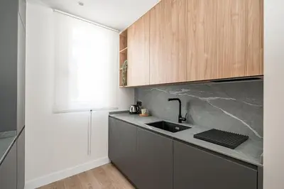 Una cocina o zona de cocina en Salamanca VII calle Conde de Peñalver 2BR 2BH