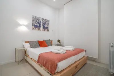 Cama o camas de una habitación en Modern apartment-1Bedroom 1Bath-Prosperidad