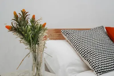 Cama o camas de una habitación en Modern apartment-1Bedroom 1Bath-Prosperidad