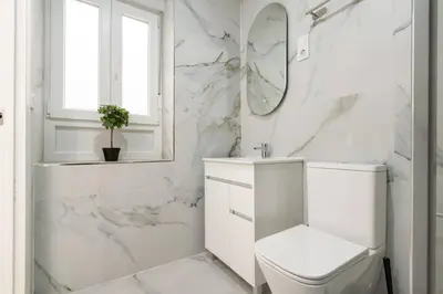 Un baño de Nice studio in Madrid LEY2