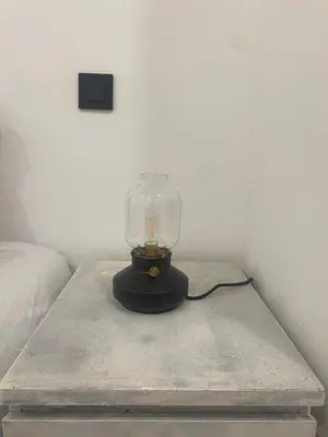 Cama o camas de una habitación en Confort al lado del río