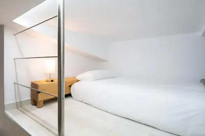 Cama o camas de una habitación en Charming San Isidro