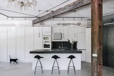 Una cocina o zona de cocina en For You Rentals Espectacular apartamento TEMPORAL en Madrid Río VAL100