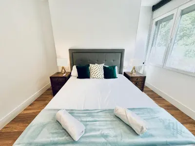 Cama o camas de una habitación en Oshun Venice Salamanca II - Mid-stay