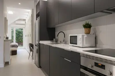 Una cocina o zona de cocina en Apartamento Bronce by Clabao