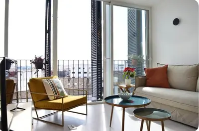 Zona de estar de Nuevo Apartamento LaLatina