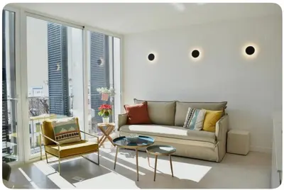 Zona de estar de Nuevo Apartamento LaLatina