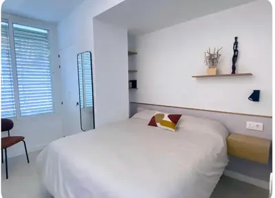 Cama o camas de una habitación en Nuevo Apartamento LaLatina