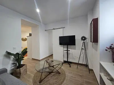 Una televisión o centro de entretenimiento en The Gabriels Chamberí