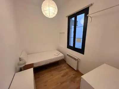 Cama o camas de una habitación en Stunning apartment for 7 pax - CvB