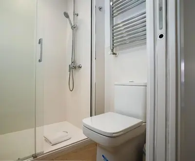 Un baño de Cozy studio-Chamberí