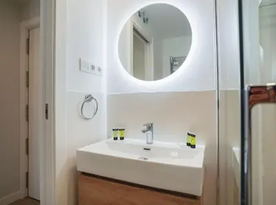 Un baño de Cozy studio-Chamberí