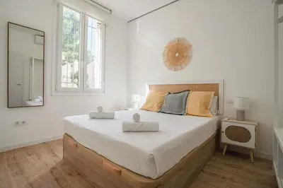 Cama o camas de una habitación en Cozy and Modern-1Bedroom 1Bathroom-Delicias