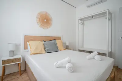 Cama o camas de una habitación en Cozy and Modern-1Bedroom 1Bathroom-Delicias