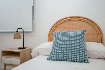 Cama o camas de una habitación en Modern and Cozy-3 Bedrooms 1 Bathroom-Delicias