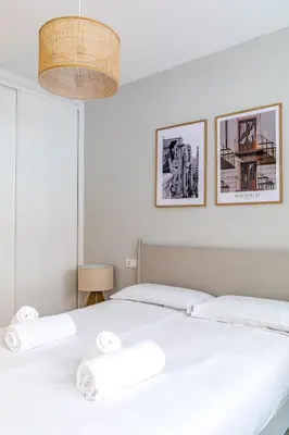 Cama o camas de una habitación en CATERINA Azca