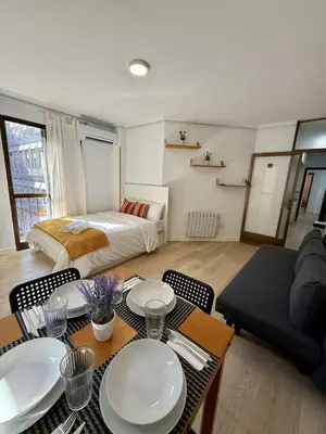 Zona de estar de Apartamento Centro De Madrid Aduana