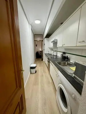 Una cocina o zona de cocina en Apartamento Centro De Madrid Aduana