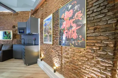 Una cocina o zona de cocina en ºººººRS CityCentre DownTown WiFi AC SmartTVººººº