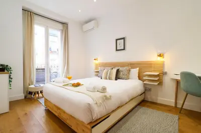 Cama o camas de una habitación en Chamberi Boutique