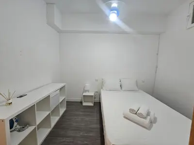 Cama o camas de una habitación en Apartamento único en Lucero