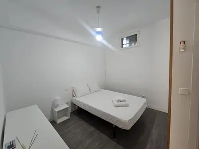 Cama o camas de una habitación en Apartamento único en Lucero