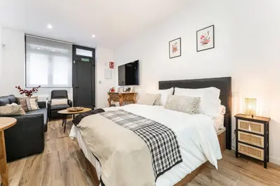 Cama o camas de una habitación en 
