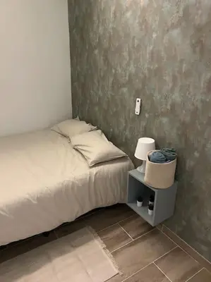 Cama o camas de una habitación en Apartamento con 8 habitaciones y 5 baños